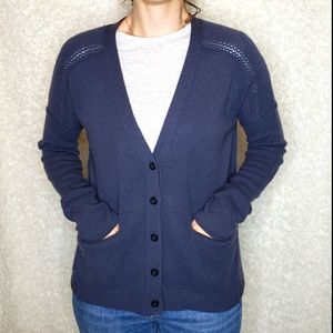 360 cashmere cardigan sweater with pockets